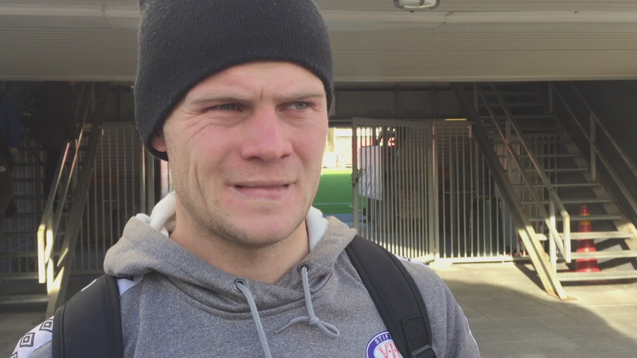 Stengel etter kampen mot Kongsvinger